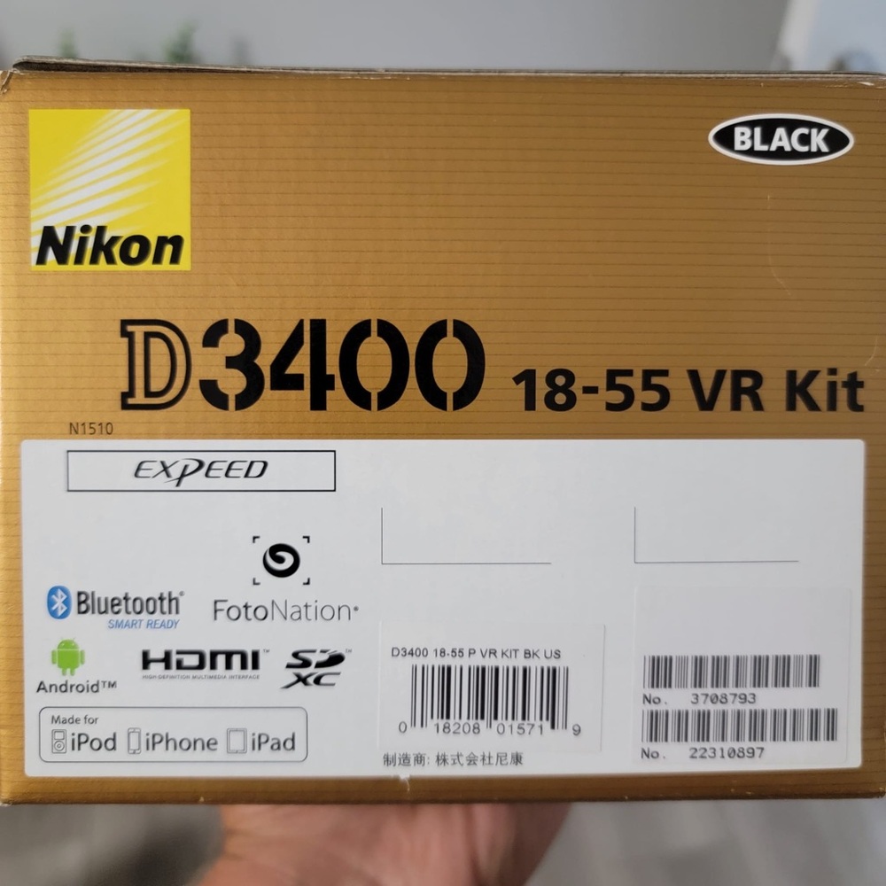 D3400
18-55 VR Kit - Picture 5 of 5